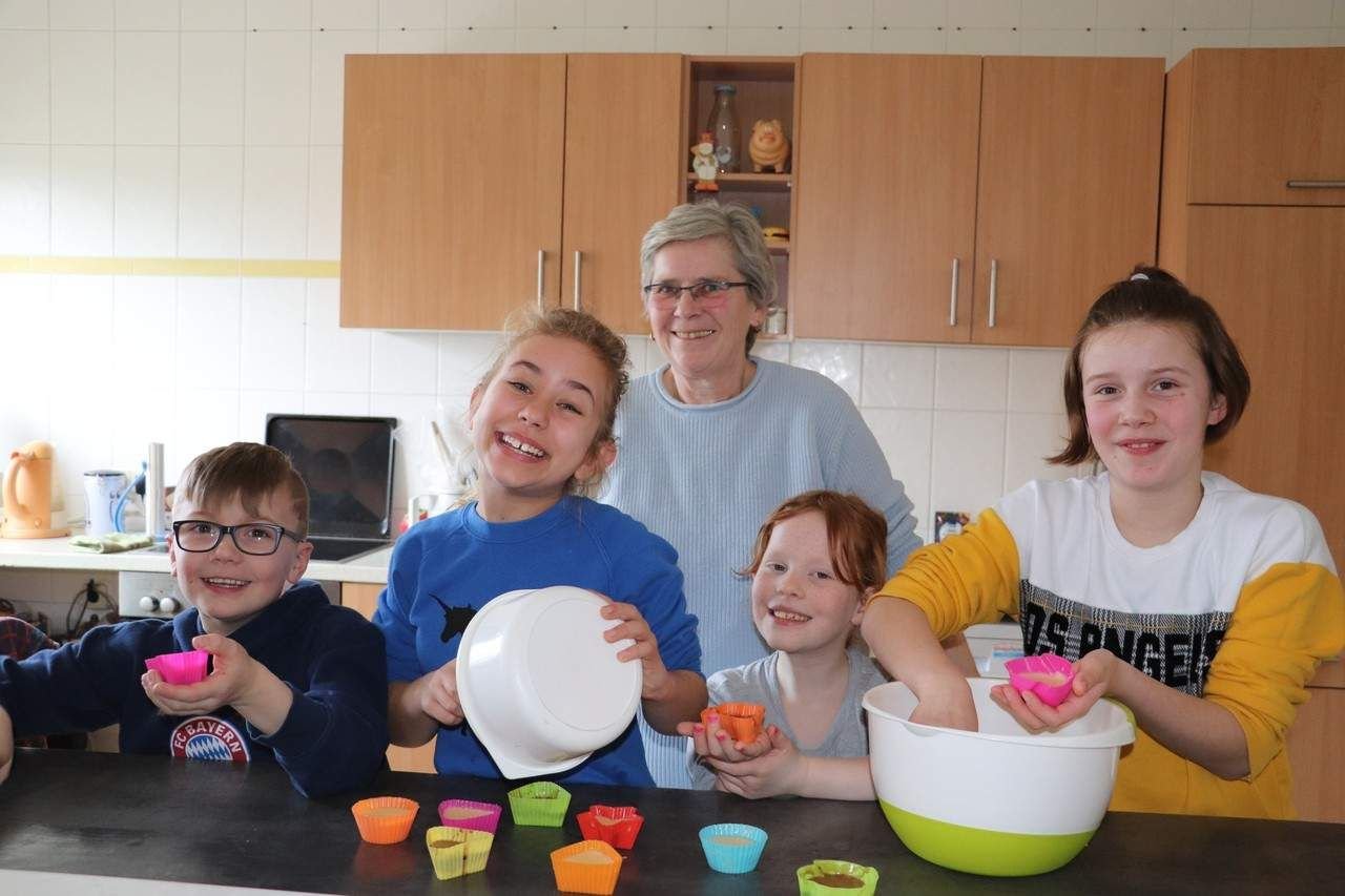 Muffins mit Schokofüllung schmecken allen