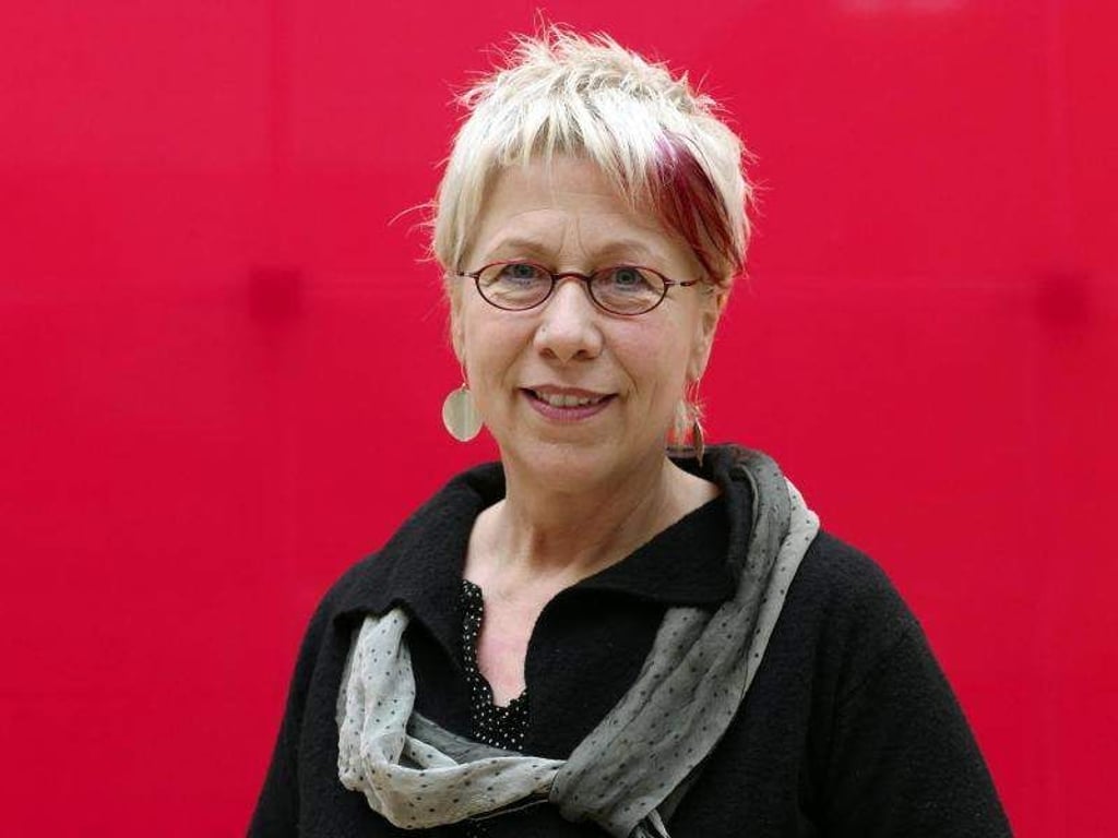 Die Landesvorsitzende der Partei Die Linke von Sachsen-Anhalt, Birke Bull. Foto: Peter Endig/Archiv