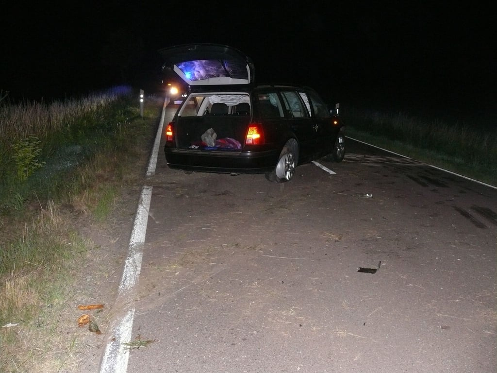 Unfall in Hecklingen