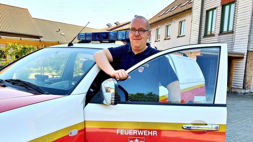 Marco Söchting ist nicht nur seit Jahren leidenschaftlicher Feuerwehrmann. Ab sofort hat der 40-Jährige als neuer Stadtwehrleiter den Hut auf für alle Ortsfeuerwehren der Stadt Wernigerode.
