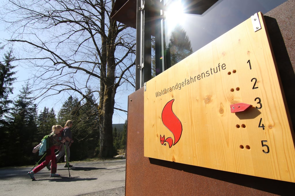 Die Waldbrandgefahrenstufe ist im Altmarkkreis von 2 auf 3 gestiegen.