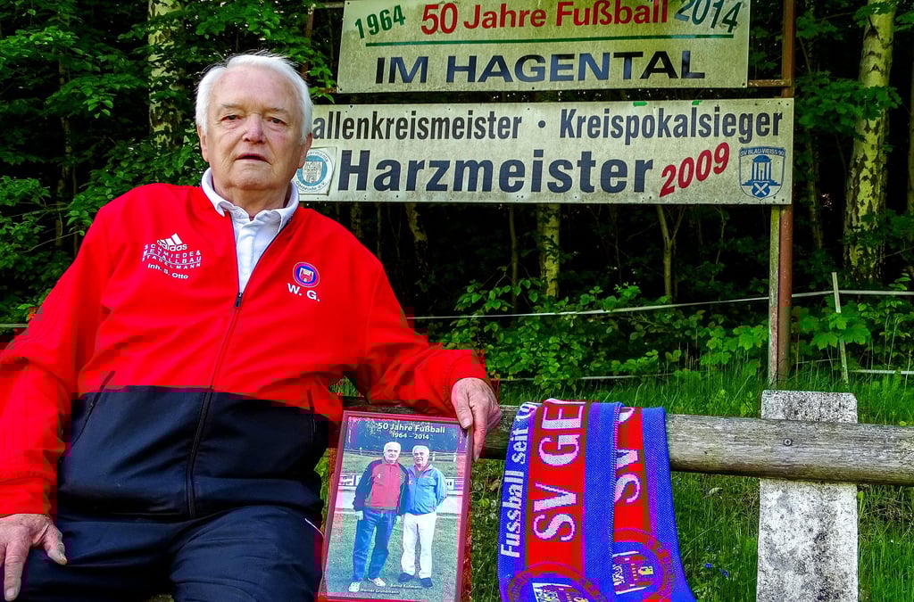 Einer von Werner Grundmanns Lieblingsplätzen, nicht nur, aber auch wegen der Erfolge.