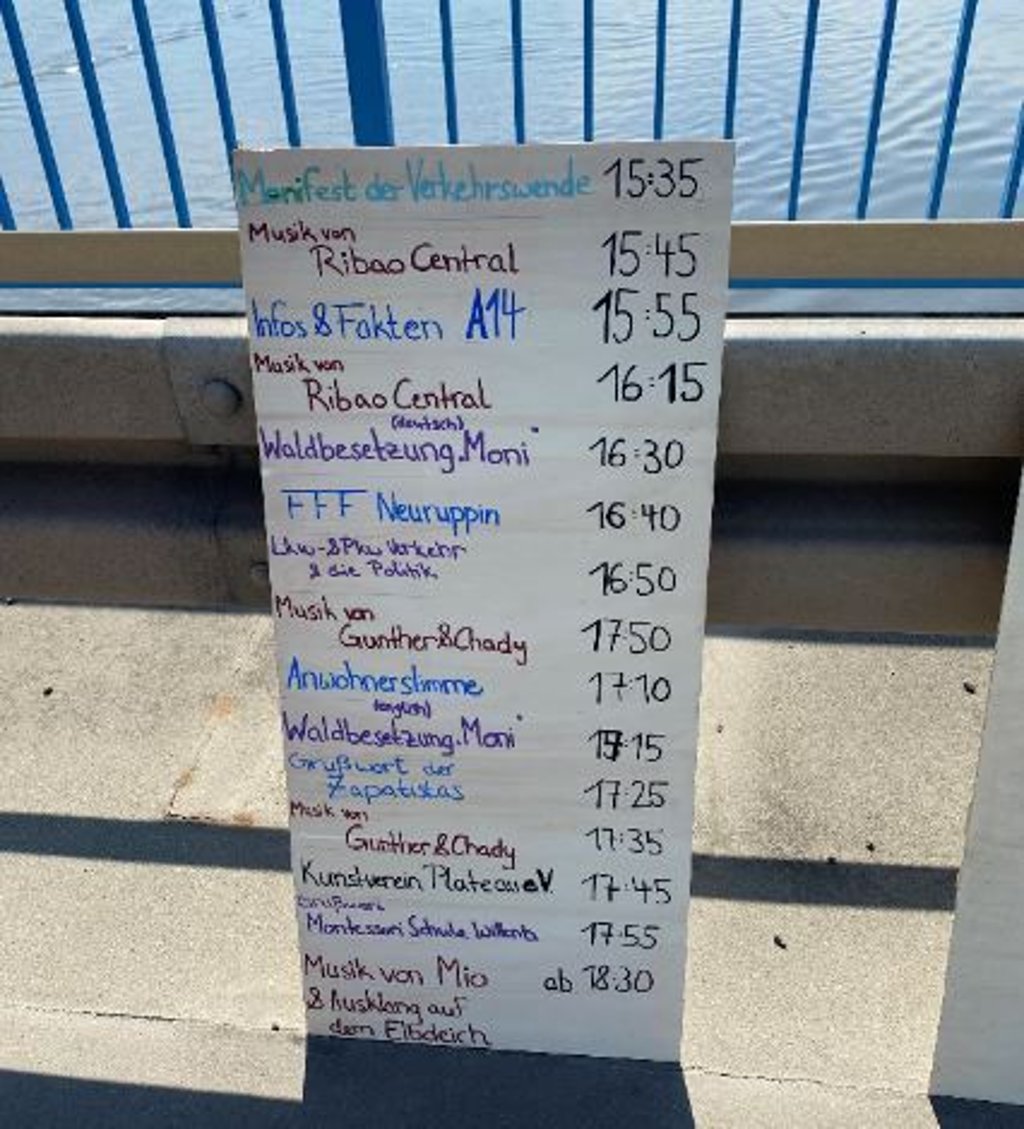Das Programm der Demo