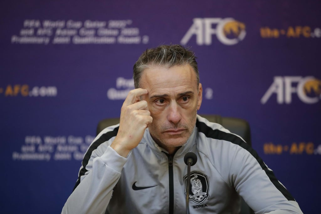 Der Cheftrainer der südkoreanischen Nationalmannschaft: Portugiese Paulo Bento.