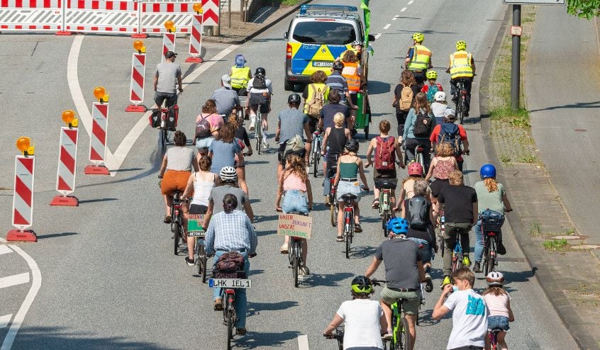 Für Sonnabend wurde ein Fahrradkorso von Seehausen zur Elbbrücke auf der B189 angemeldet.