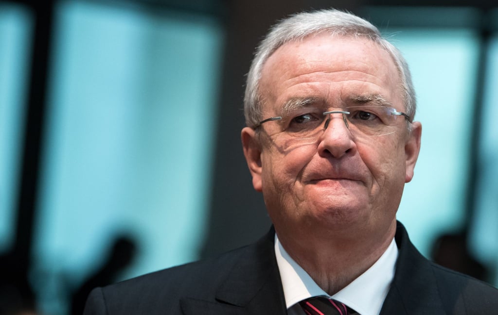 Martin Winterkorn bei einem Termin.