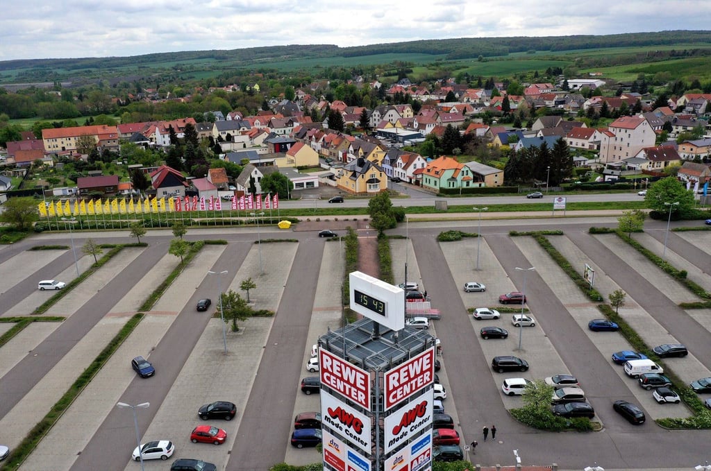 Blick auf Helfta