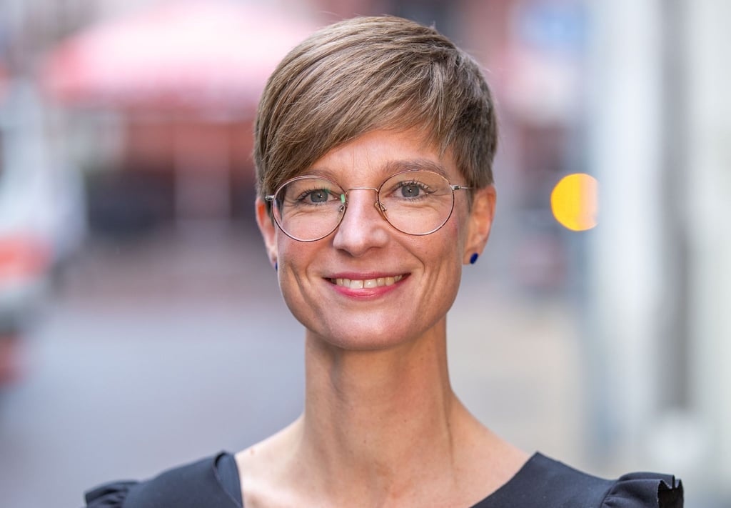 Grünen-Spitzenkandidatin Anne Shepley.