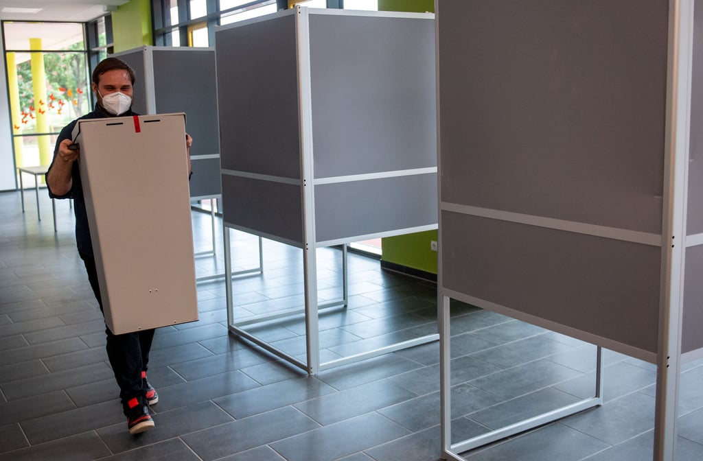 Auch in Genthin wird zur Stimmabgabe gebeten.