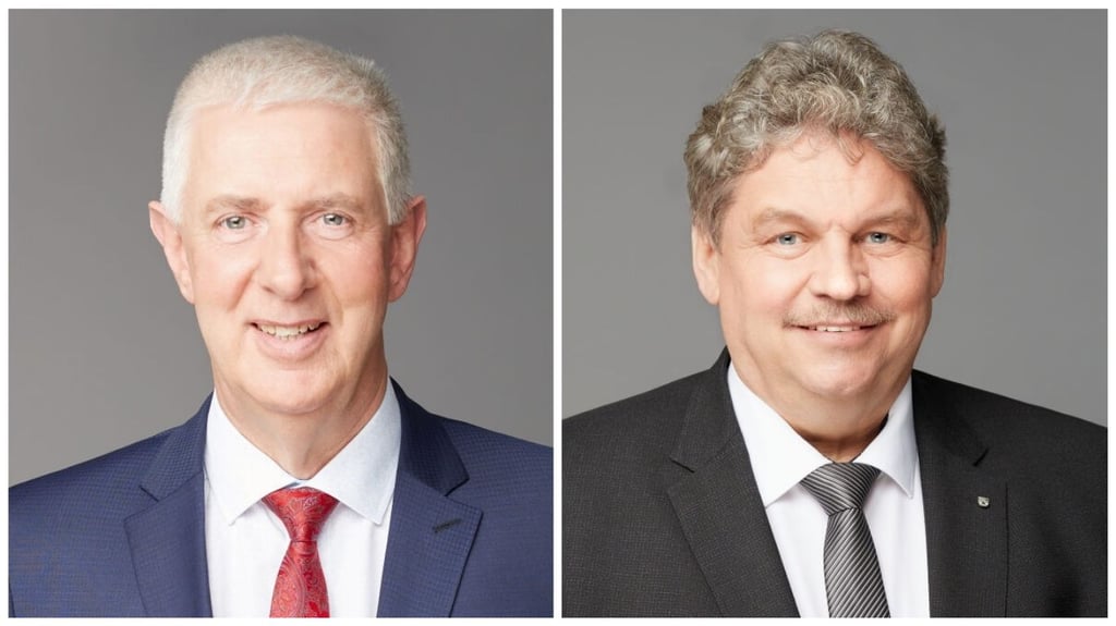 Olaf Feuerborn und Dietmar Krause haben für die CDU die Direktmandate in den Wahlkreisen 22 und 23 erobert.