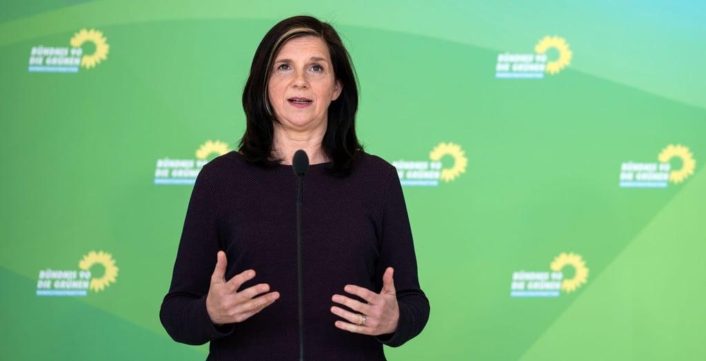 Katrin Göring-Eckardt, Vorsitzende der Bundestagsfraktion von Bündnis 90/Die Grünen.