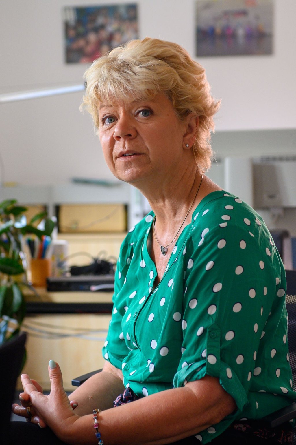 Cornelia Lüddemann, Spitzenkandidatin von Bündnis 90/Die Grünen.