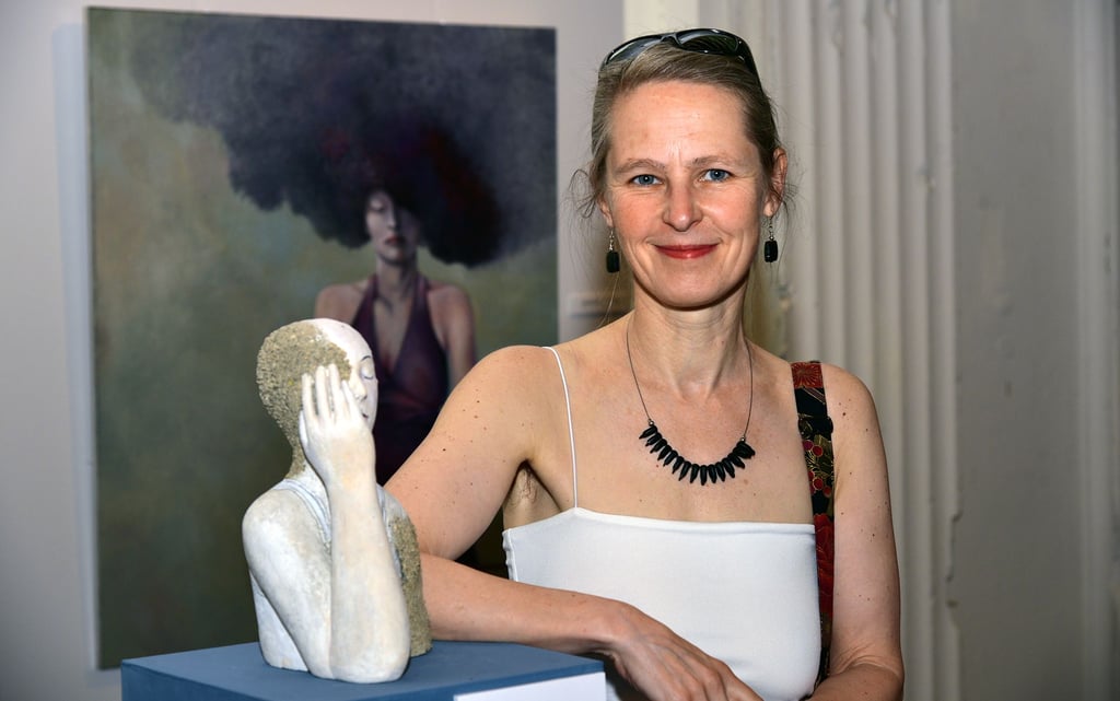 Werke der Dessauer Künstlerin Katrin Zickler sind zurzeit in der Kunsthalle Bernburg zu sehen.