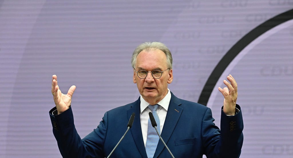 Ministerpräsident Reiner Haseloff