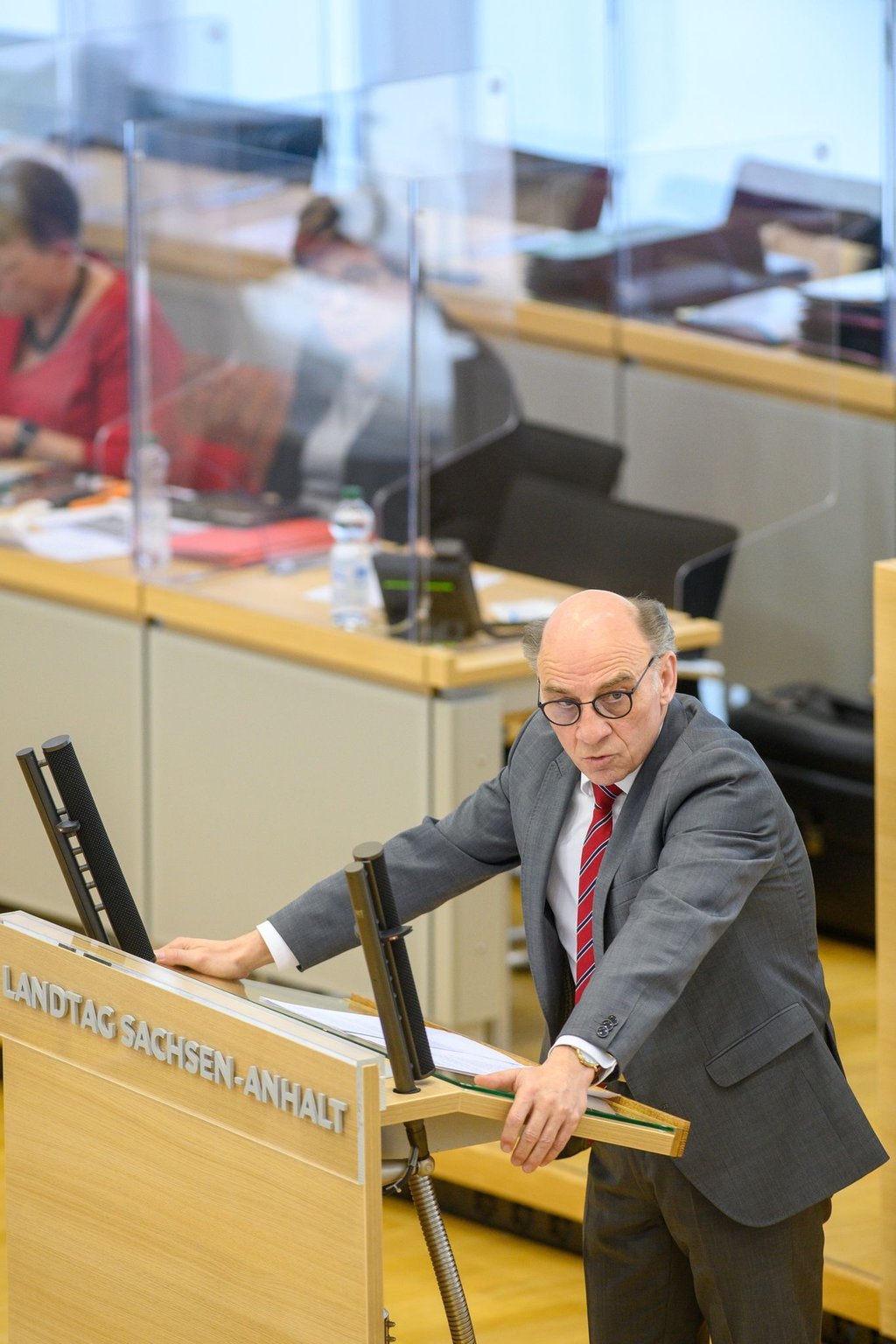 Siegfried Borgwardt, Fraktionsvorsitzender der CDU im Landtag von Sachsen-Anhalt.