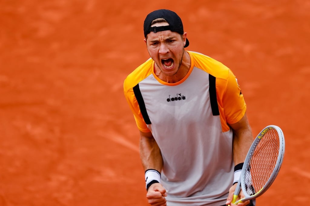 Jan-Lennard Struff trifft im Achtelfinale auf Diego Schwartzman.