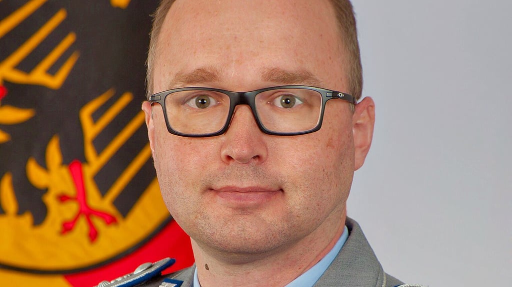 Philipp Géronne ist neuer Kommandeur des Sanitätsregiments 1 in Weißenfels.