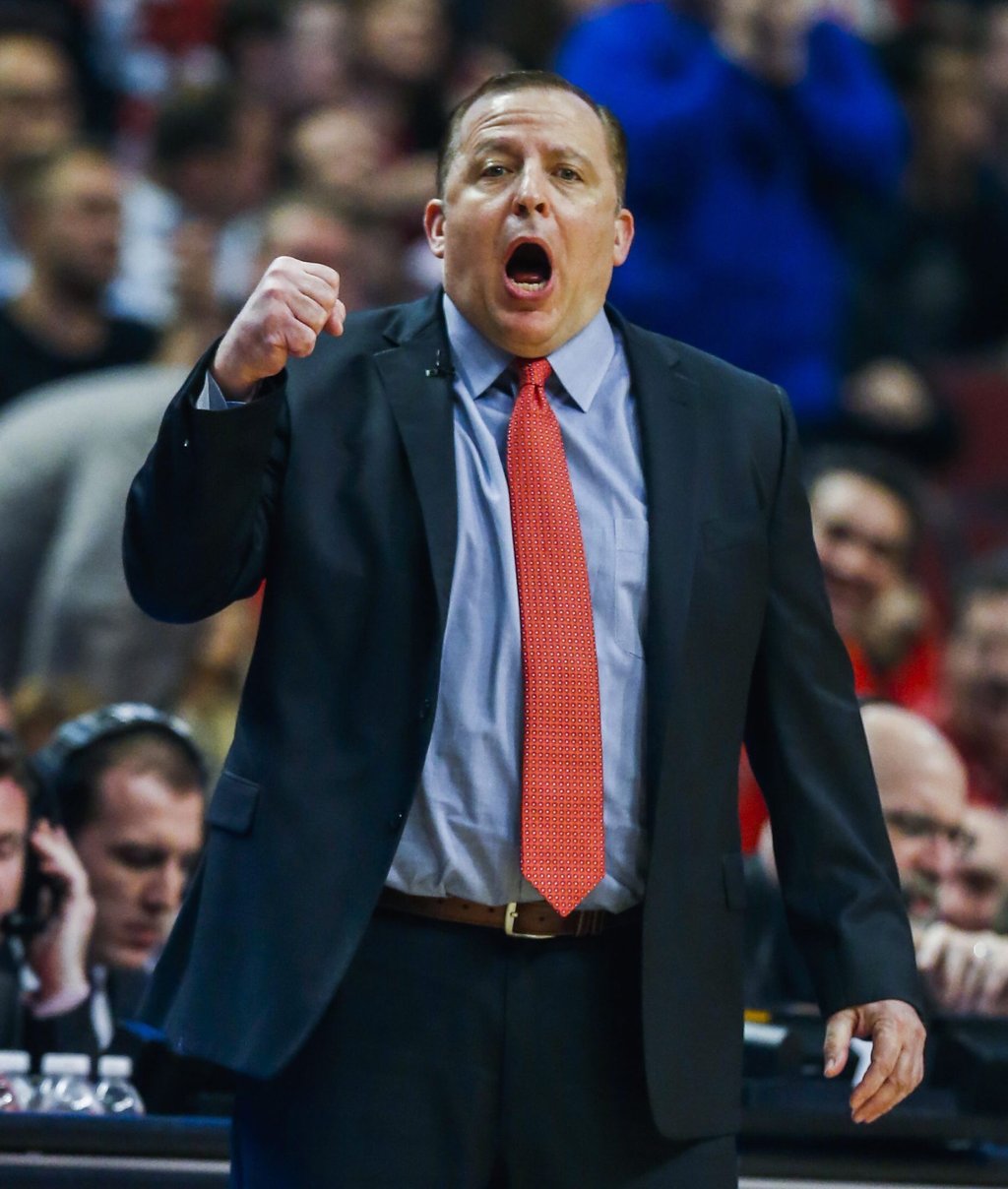 NBA-Trainer des Jahres: Tom Thibodeau von den New York Knicks.