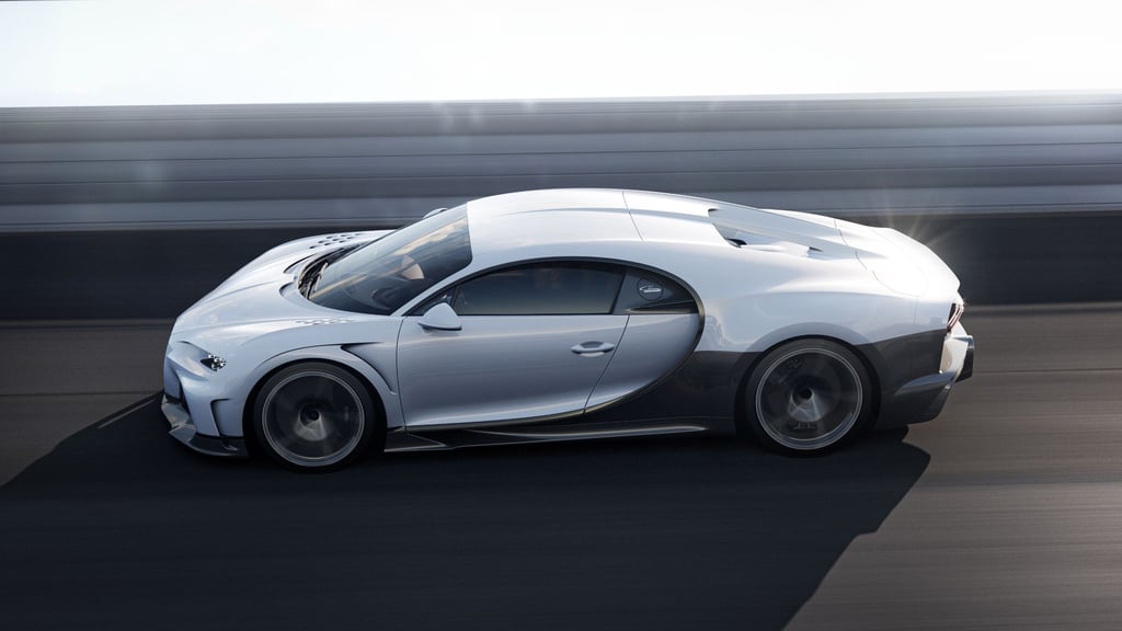 Schon Rakete oder noch Sportwagen? Der Bugatti Chiron Super Sport schafft maximal 440 km/h.