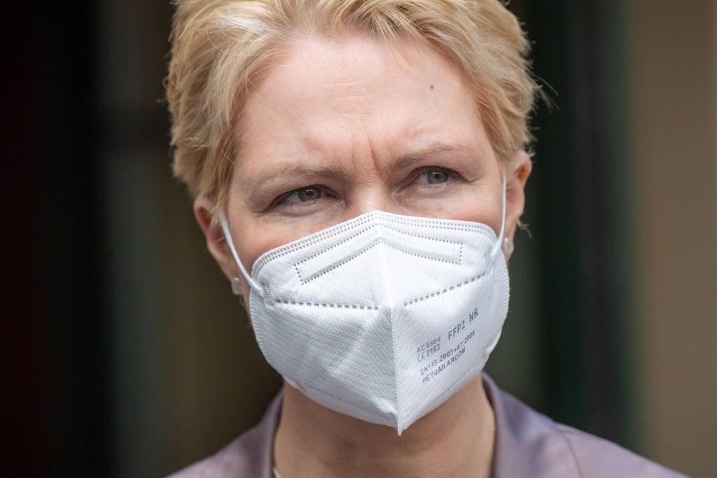 Manuela Schwesig (SPD), Ministerpräsidentin von Mecklenburg-Vorpommern, spricht.