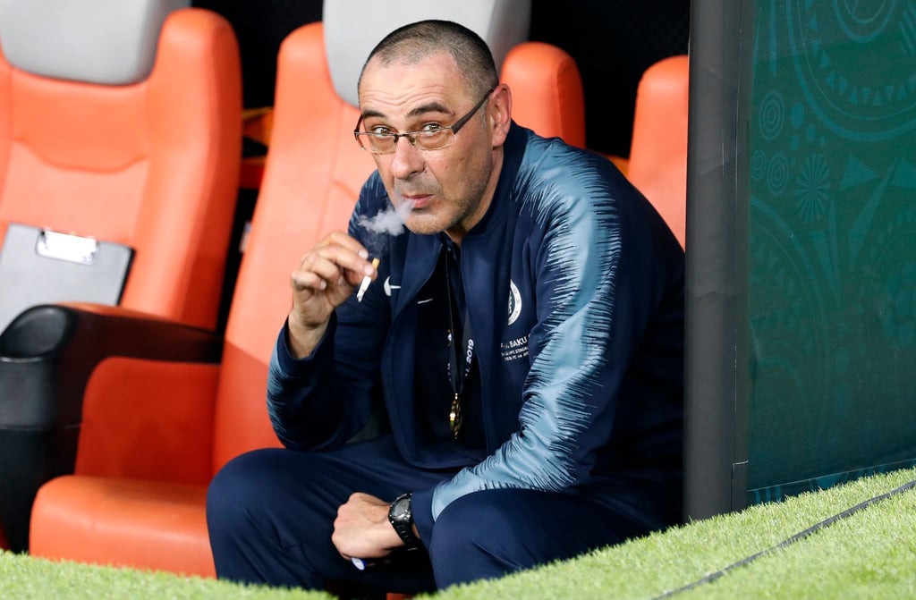Gilt als Kettenraucher: Maurizio Sarri.