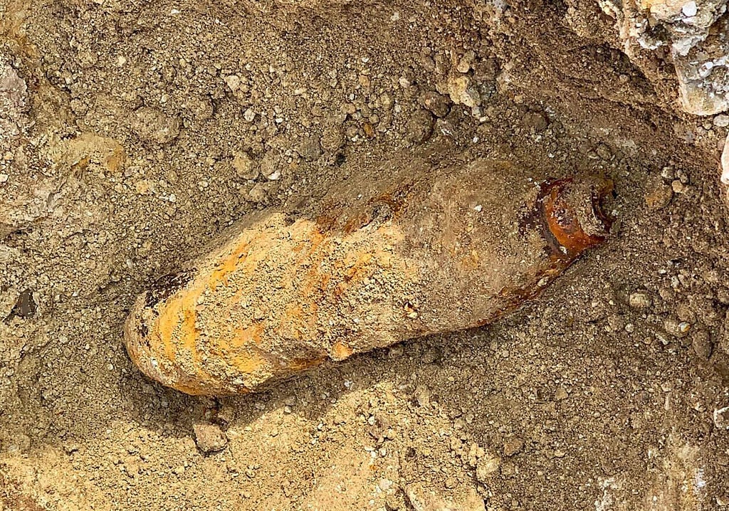 Und täglich grüßt das Murmeltier: Wieder wurde eine 75 Kilo schwere Fliegerbombe entdeckt. Der Blindgänger konnte entschärft werden.