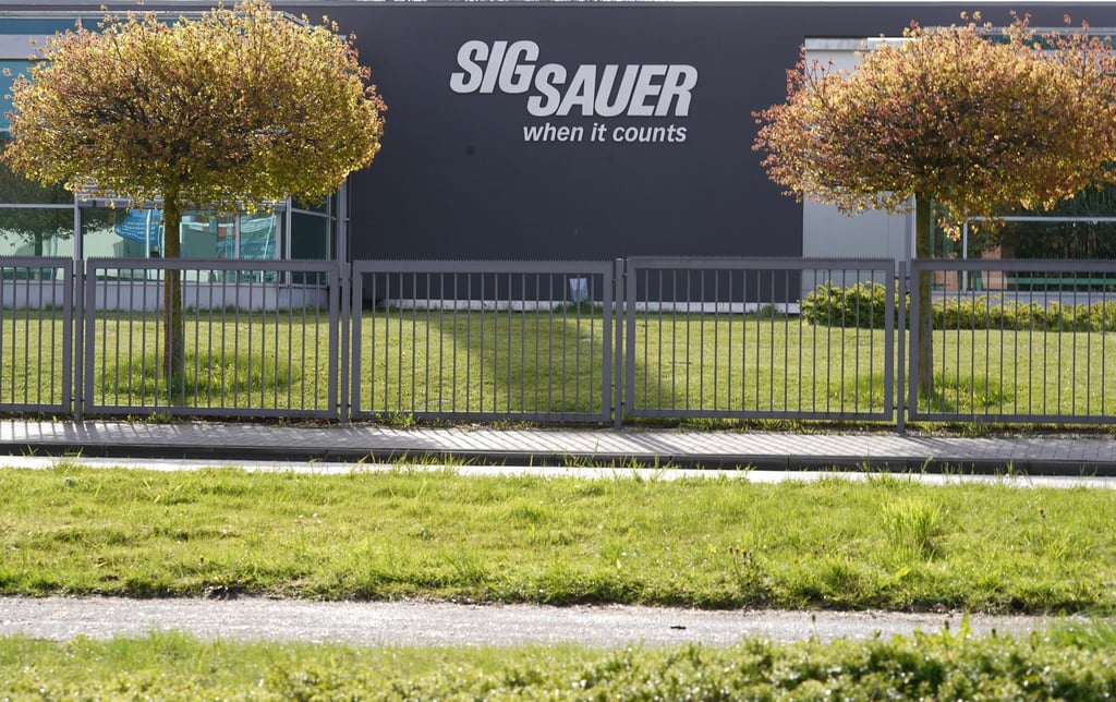 Die Firmenzentrale des deutschen Waffen-Herstellers Sig Sauer.
