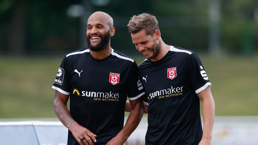 Die HFC-Stürmer Terrence Boyd und Justin Eilers sollen für Tore sorgen.