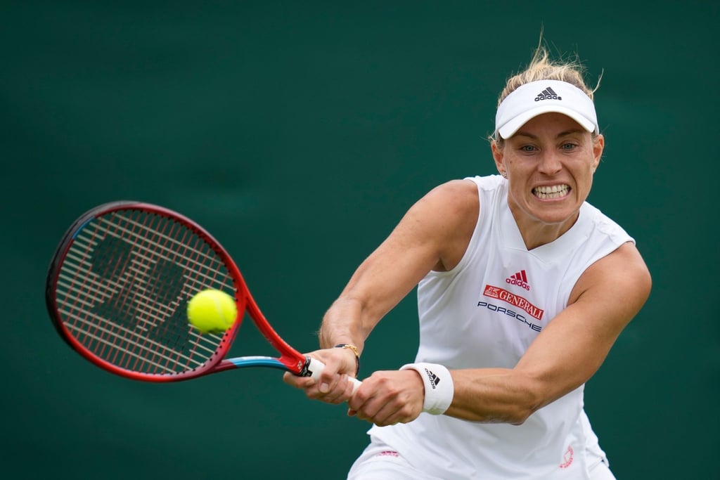 Kämpfte sich gegen die Spanierin Sara Sorribes Tormo in Runde drei: Angelique Kerber in Aktion.