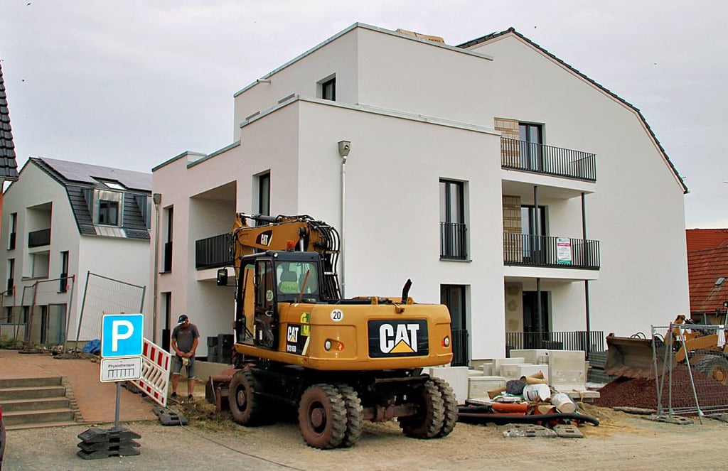 Noch sind letzte Arbeiten in Gange am Haus in der Breiten Straße in Gange.
