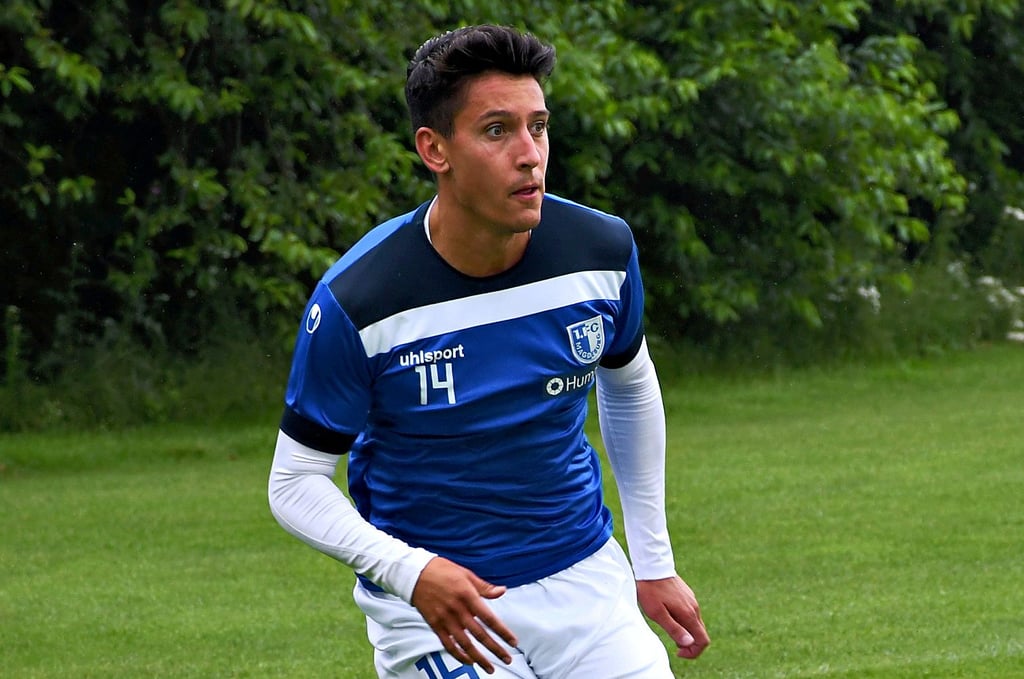 Voller Fokus auf die kommenden Aufgaben: Maximilian Franzke ist wieder komplett im Mannschaftstraining involviert.