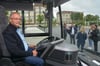 Helmut Elenberger ist seit mehr als 30 Busfahrer. Der neue Omnibusplatz ist schon ein Gewinn für die Stadt, sagt der Burger.