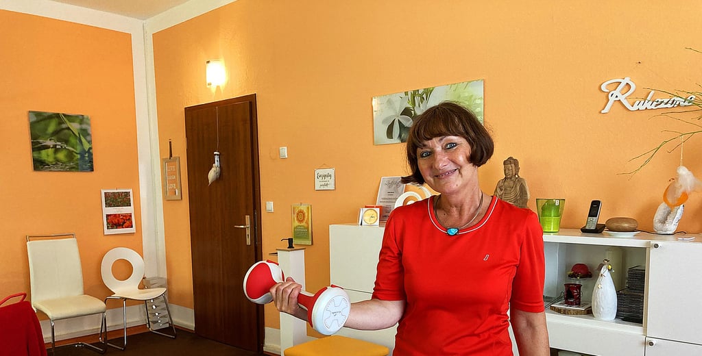 Sabine Werner hat vor 30 Jahren ihre Praxis für Physiotherapie in Schkopau eröffnet.
