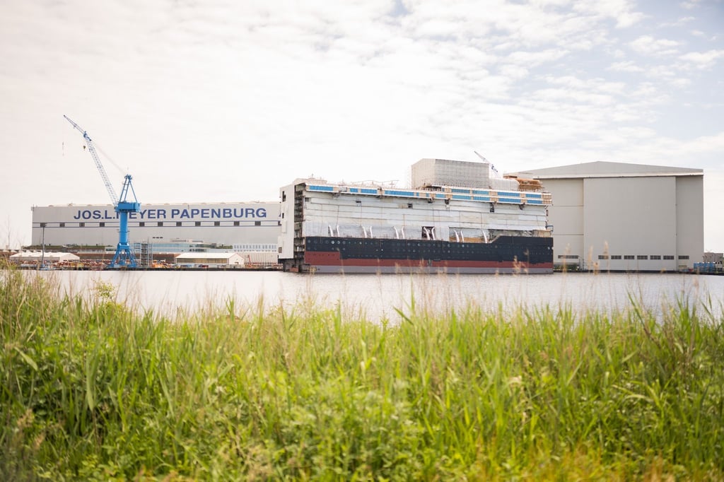 Die Meyer-Werft in Papenburg.