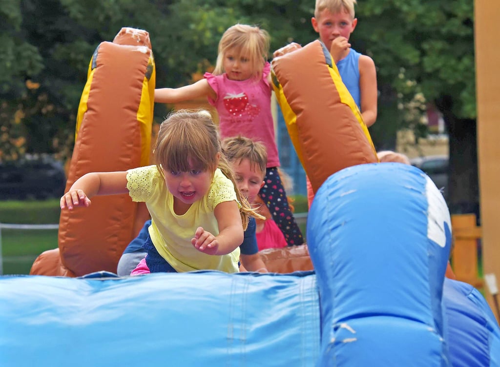 Für die Kinder war das Angebot am Wochenende auf der Herrenbreite von Aschersleben eine schöne Abwechslung vom Corona-Alltag.