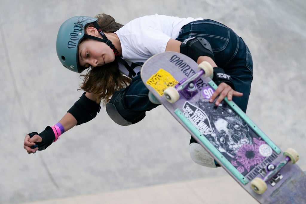 Ist die jüngste deutsche Olympia-Teilnehmerin: Skateboarderin Lilly Stoephasius.