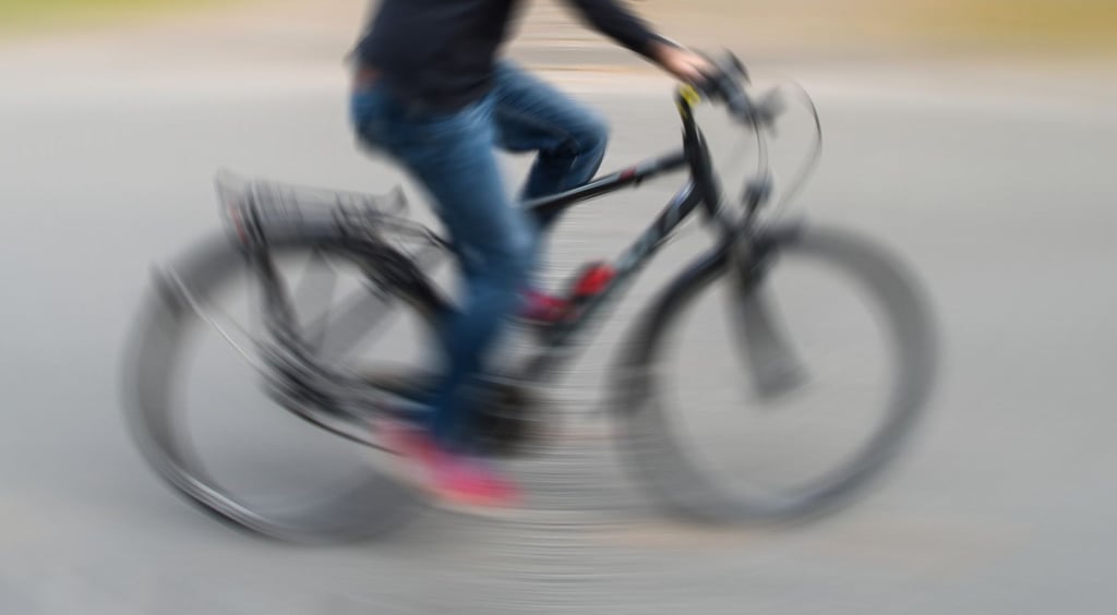Illustration: Betrunkener Radfahrer