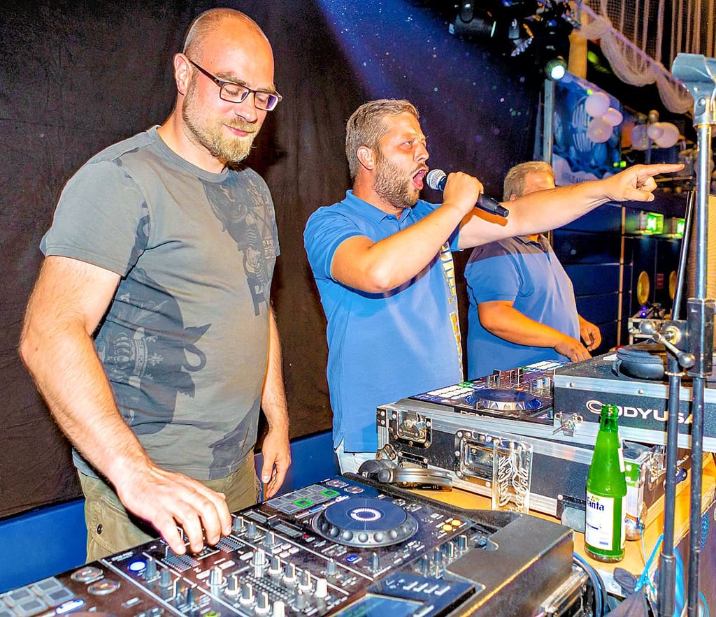 Die Disco von Umpa Lumpa heizte die Abifeier musikalisch ein.