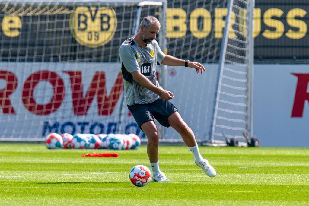 Ist von seinem ersten Eindruck beim BVB sehr angetan: Marco Rose.