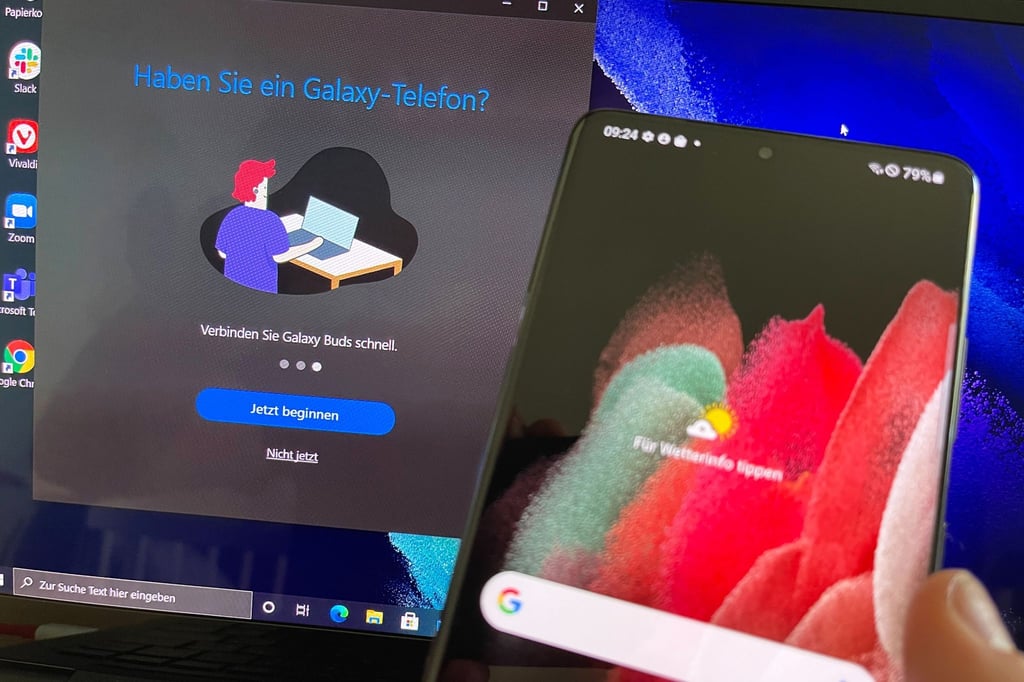 Samsungs Galaxy Books sind zur engen Zusammenarbeit mit den Smartphones des Koreanischen Herstellers vorgerüstet.