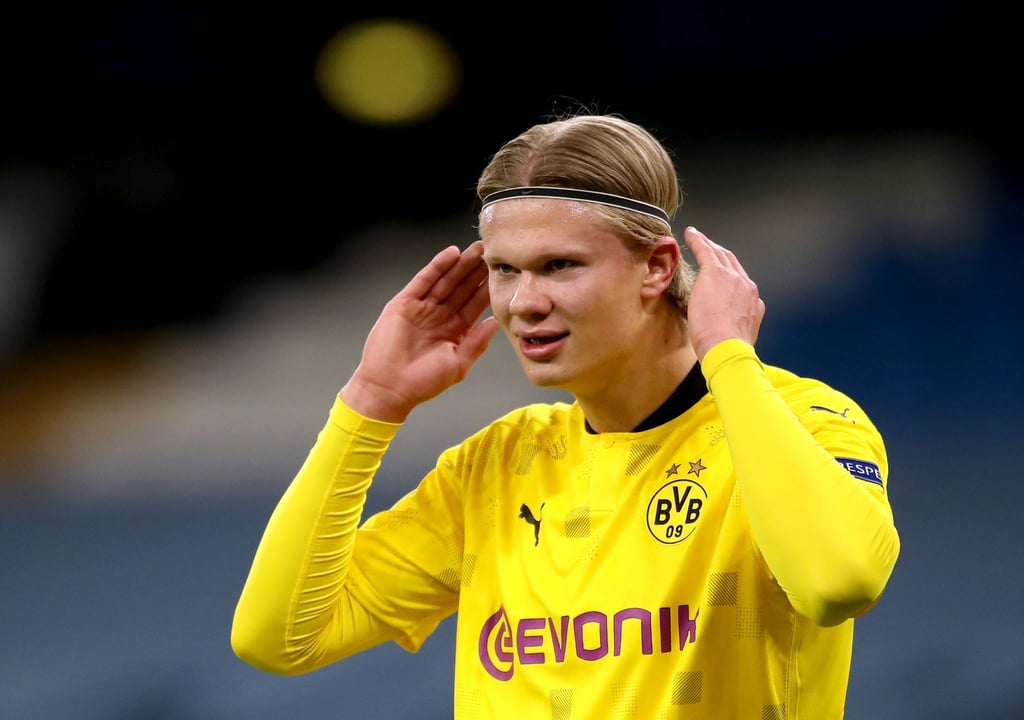 Begehrter Dortmunder Torjäger: Erling Haaland.