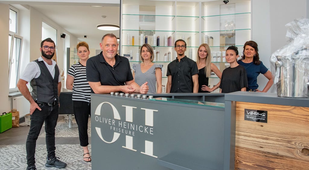 Das Team von Oliver Heinicke.