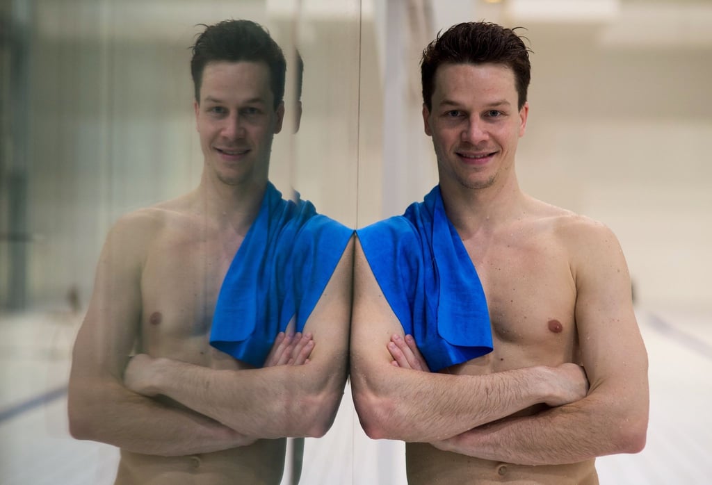 Der Wasserspringer Patrick Hausding.