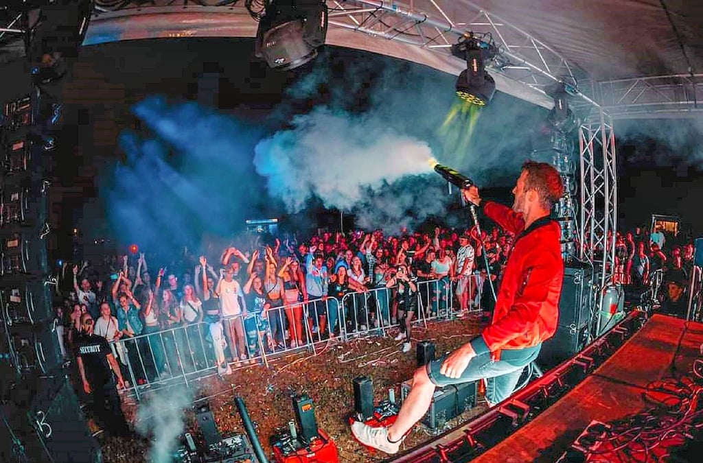 Die Feierlust in Zörbig ist ungebrochen, hier beim ersten Festival des Jahres Ende Juni auf der Schlosswiese.