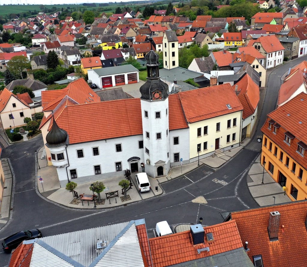 Das Rathaus in Gerbstedt