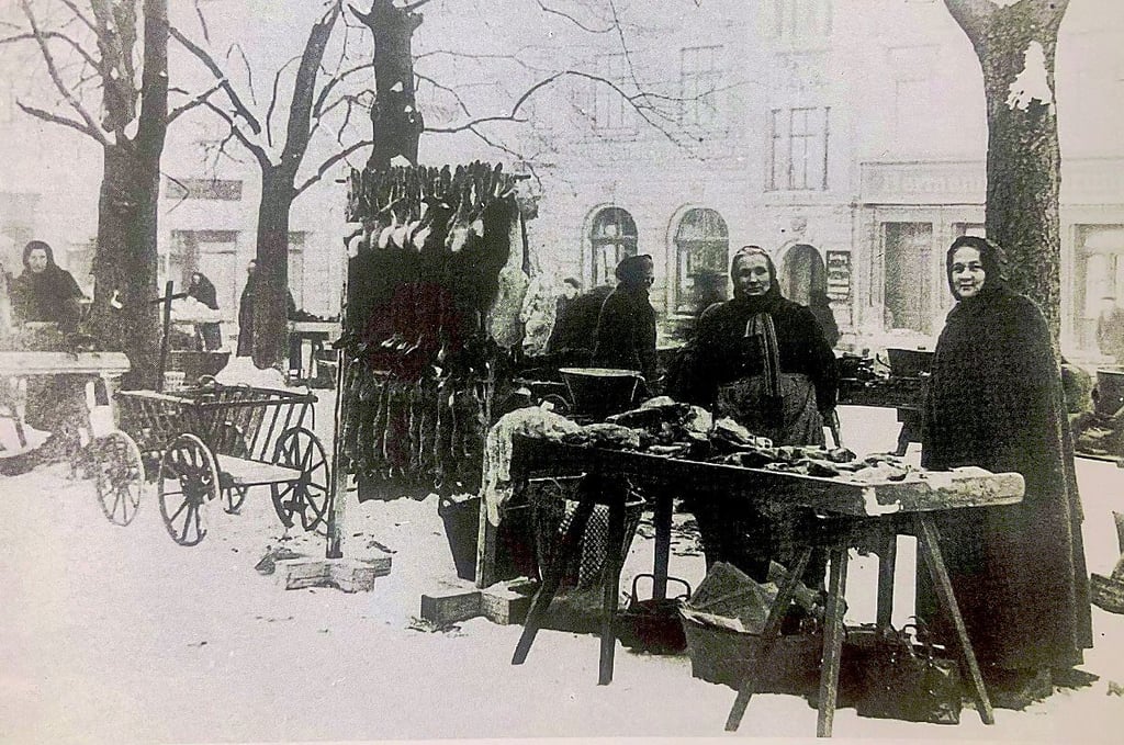 Der Markt fand zu jeder Jahreszeit statt. 