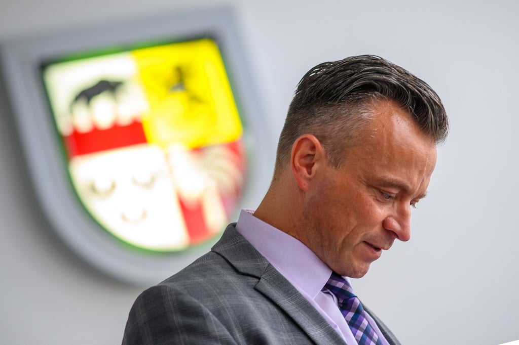 Landrat Andy Grabner.