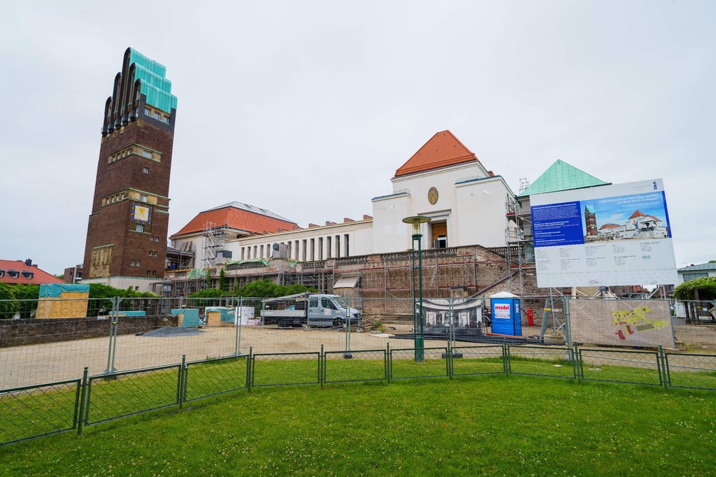 Die Mathildenhöhe in Darmstadt möchte Weltkulturerbe werden.