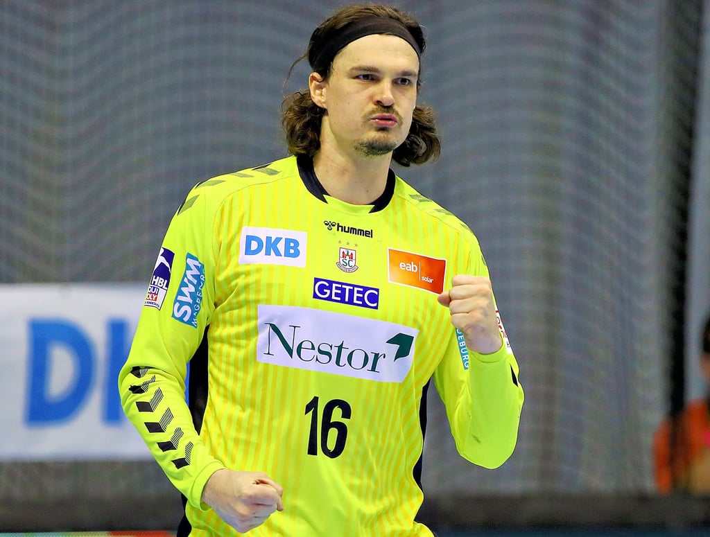 Jannick Green ballt seit 2014 als SCM-Torwart die Faust.