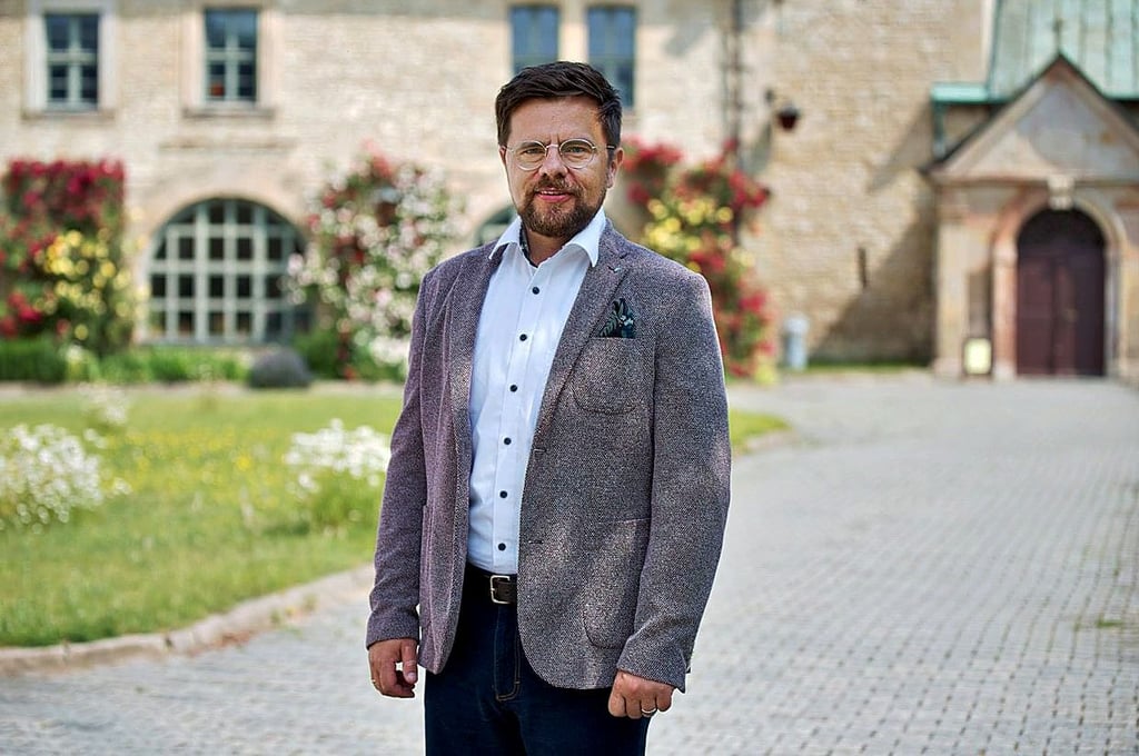 Maik Berger, ehrenamtlicher Bürgermeister des Huy-Dörfchens Aderstedt